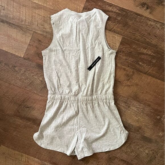 Nike Women's Vintage Style Striped Romper, Size L W811AFA Heather Grey NWT🏷 - Picture 12 of 16